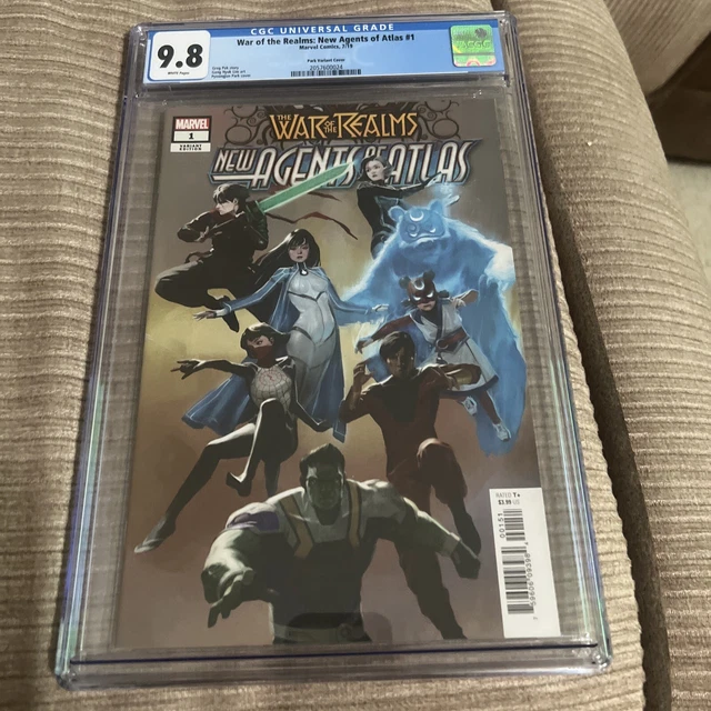 War Of The Realms: New Agents Of Atlas #1 1:25 Park Variant Cover CGC 9.8