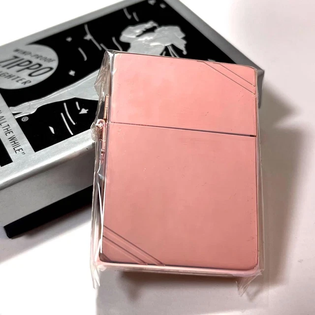 Zippo Oil Lighter 1935 Replica Copper Plain Pattern Japan New