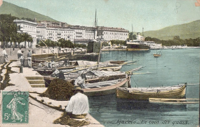 20 AJACCIO. La Cathédrale où fut baptisé Napoléon 1917