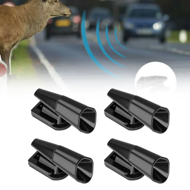 Acheter Sifflet à vent ultrasonique pour sauver les animaux, 2 pièces,  répulsif d'avertissement pour voitures, motos et cerfs