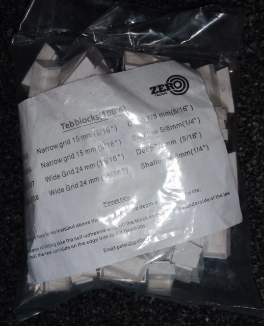 Teg Blöcke / Teb Blöcke - 100 pro Packung