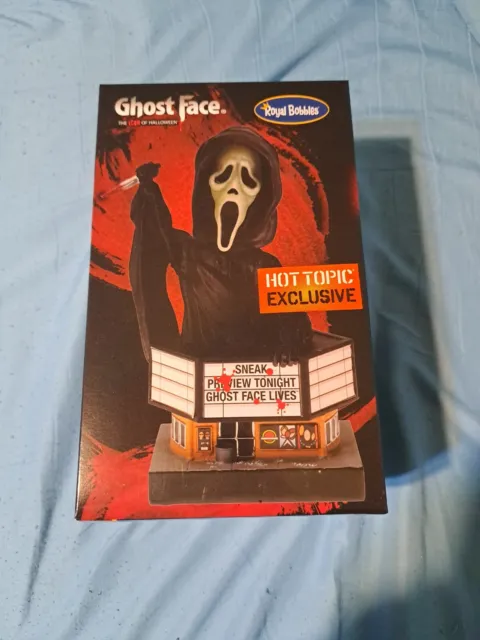 Scream Ghostface Royal Bobble Hot Topic Exclusive Rare