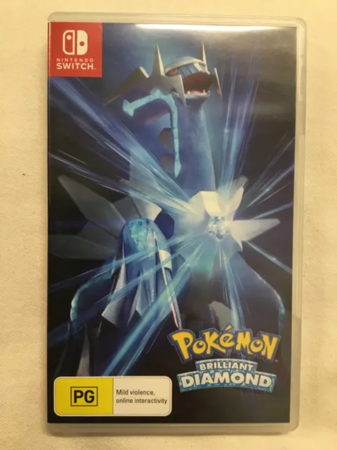 Nintendo Switch Game - Pokémon Brilliant Diamond - Very Good Cond - FREE POST
