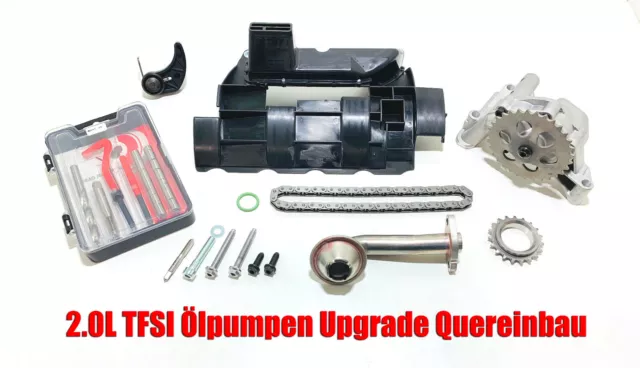 2,0L TFSI Ölpumpen Upgrade Kit Quereinbau für Audi A3 und S3