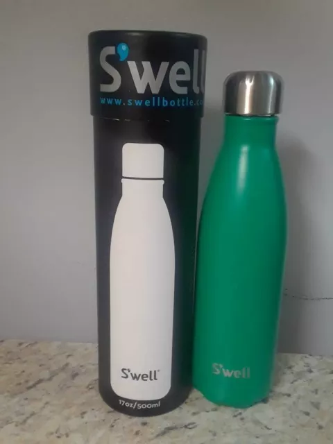 Swell Insulated Stainless Steel Water Bottle 17 oz EUCALYPTUS