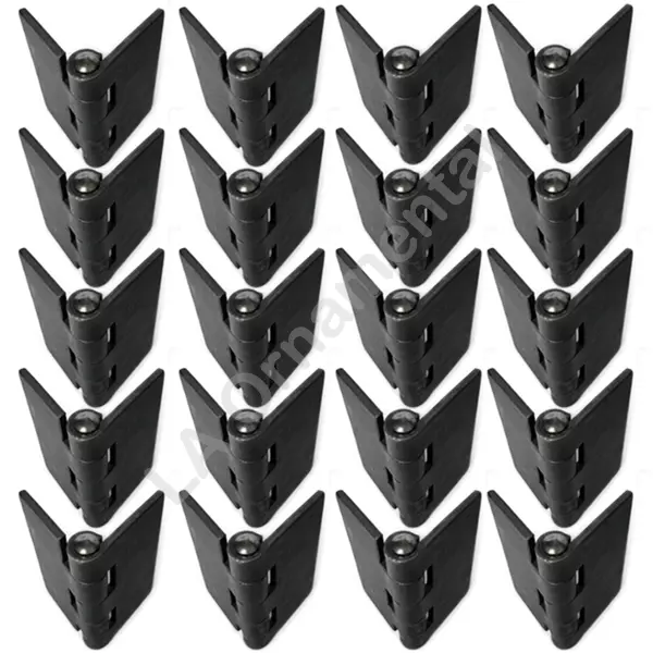 Gate Hinges Steel Heavy Duty Weldable 4" Butt Hinge welding Gates Doors 10 pairs