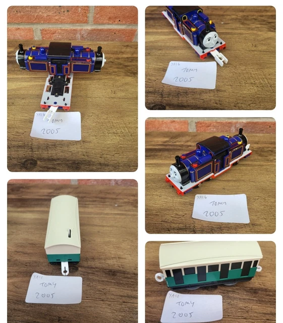 TOMY TRACKMASTER THOMAS And Friends Mighty Mac and Power Coach 2005 ...