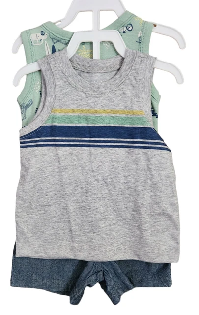 Baby Boy 3-Piece Surfboard Little Short Set Carters