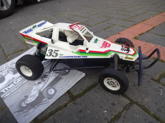Tamiya Grasshopper,1/10 Rc 2Wd Buggy,Based On Hornet,Spares Or Repairs,Broken