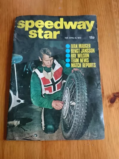 Speedway Star & News Magazine W/E 14th April 1973