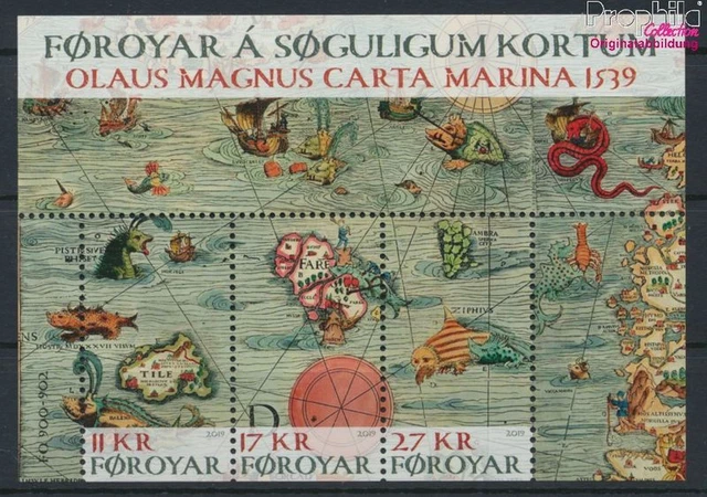 Prophila Collection Danimarca - Isole Faroe 72-74 (Completa Edizione) MNH ** MNH 1982 Faroese Villaggi (Francobolli per i Collezionisti