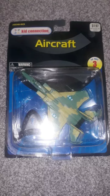 New Maisto Kid Connection Tailwinds F-15 Eagle #15061 1601 Die Cast Jet Plane