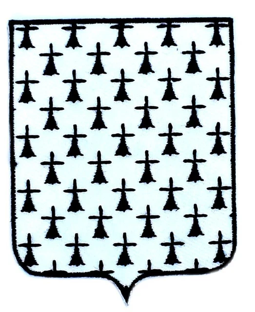 Akacha Patch ecusson brodé Drapeau Norandie Norand therocollant