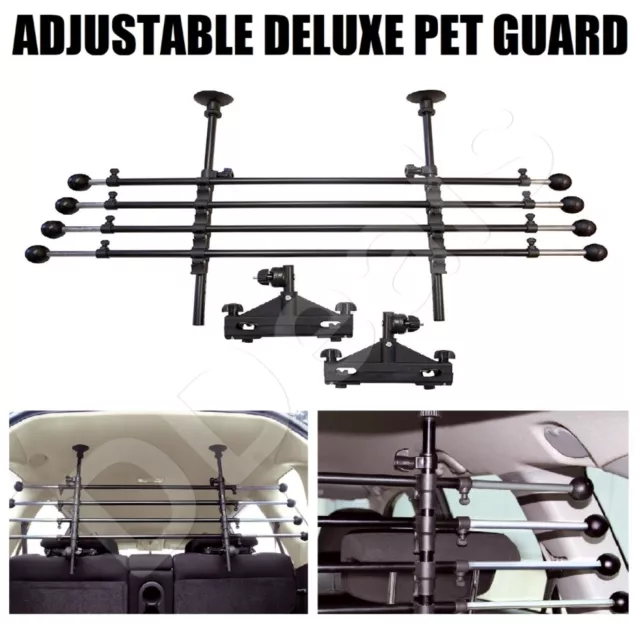 Universal Deluxe Car Headrest Pet Dog Guard Barrier Wall Frame Divider Splitter