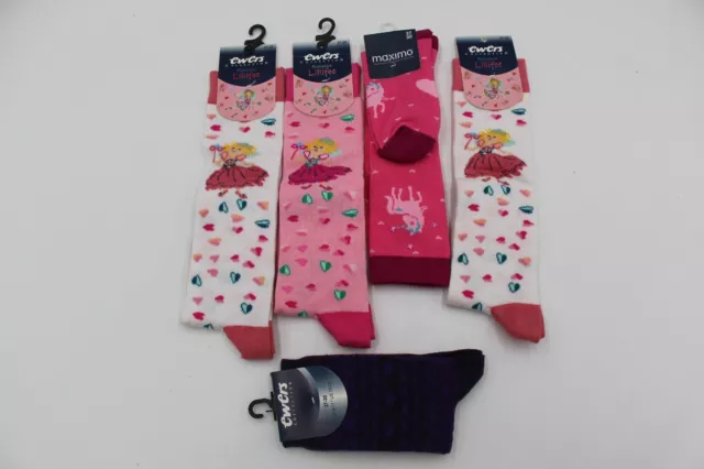 Neuware: Evers Socken-Set Mädchen Neupreis: 5,50€/6,95€/4,00€ Kinderkleidung