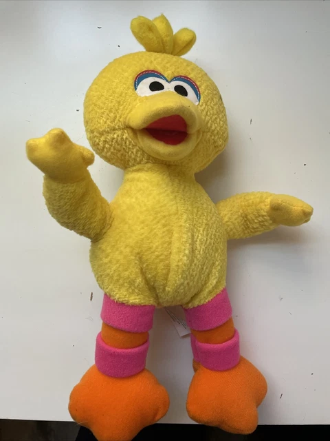 Sesame Street Big Bird My First Pal 11" Plush Toy 2000 Fisher Price Mattel