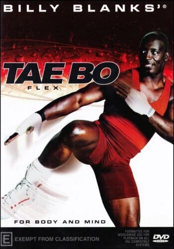 BILLY BLANKS DVD TAE BO FLEX For Body Mind Health FITNESS
