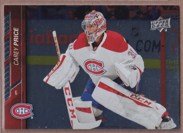 2015-16 Upper Deck Silver Foil #356 Carey Price - Montreal Canadiens