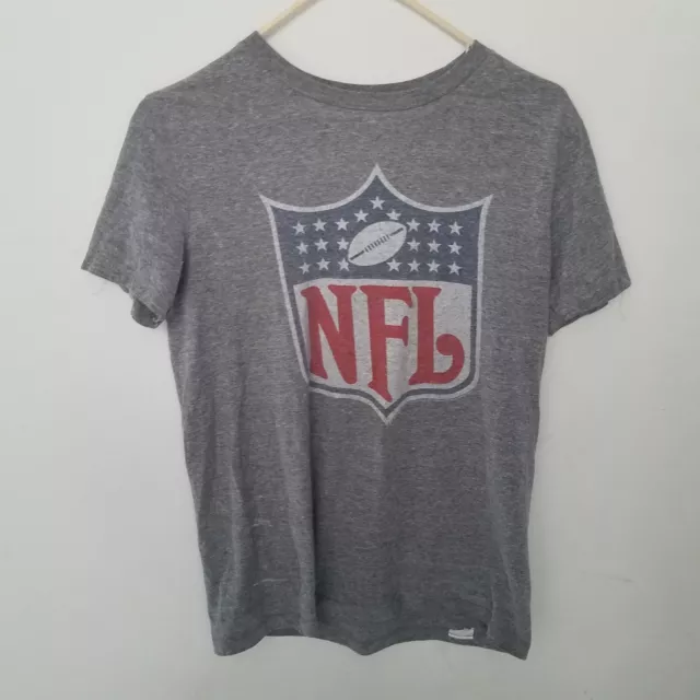 NFL Youth Boys Short Sleeve Shirt T-Shirt Gray 14-16 XL tee top bin19