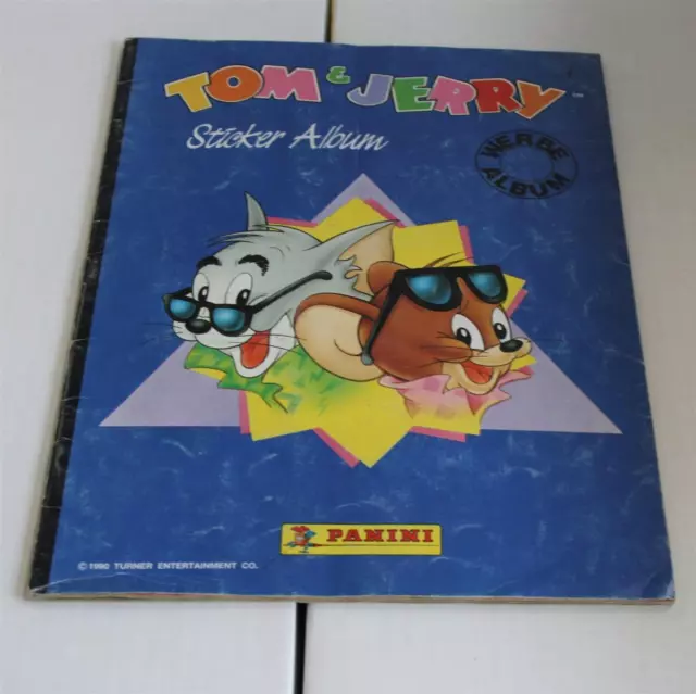 Tom & Jerry  - Sammelsticker  - Album . GEBRAUCHT: Zustand siehe Bild