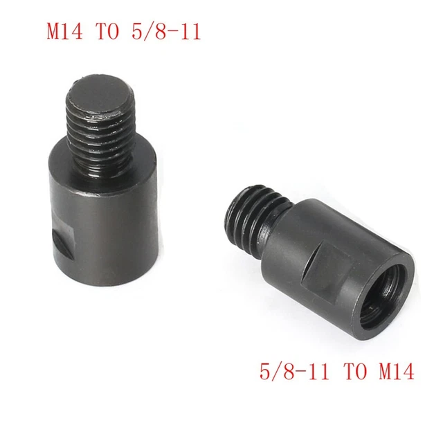 1 PC-Convertitore-Diamond-Core Bit Adattatore 5/8-11 da M14 a 5/8-11 Adattatore trapano