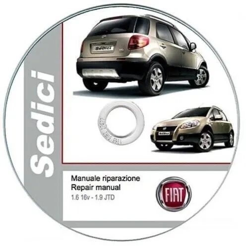 Fiat Sedici (MY 2007...) manuale officina - repair manual