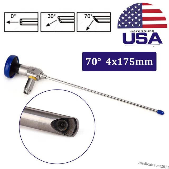 70° 70Degree 4x175mm Rigid Arthroscopy Sinuscope Endoscope Endoscopy Arthroscope