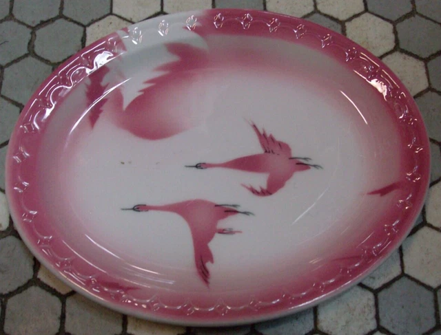 Syracuse Restaurant China Traveler Milwaukee Road Railroad Dining Car SM Platter