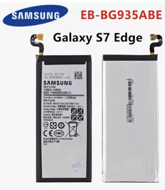 Original Samsung Akku EB-BG935ABE Galaxy S7 EDGE SM-G935F Batterie Accu TOP