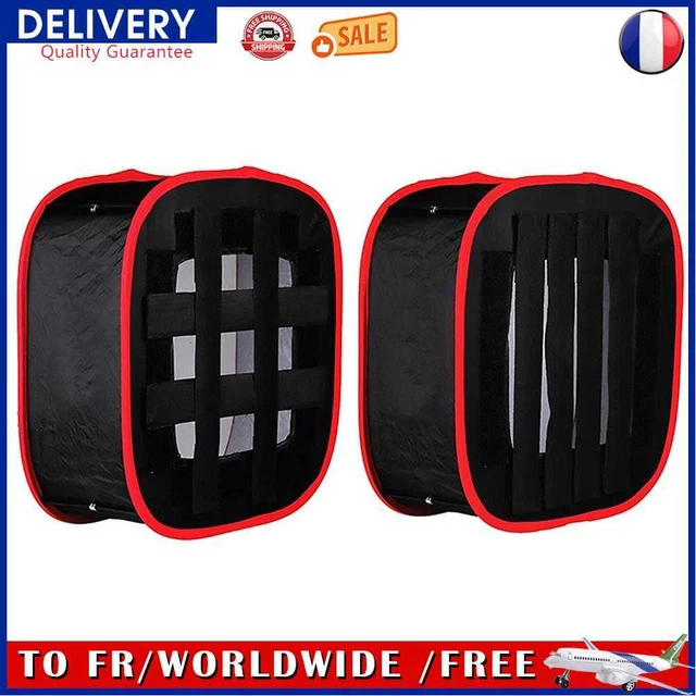 Portable Collapsible 40x40cm Lighting Photography Softbox for LED Light Panel