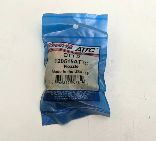 5PC ATTC 120515 Nozzle 40A Powermax110 Plasma Torch Welding Equipment 120515ATTC