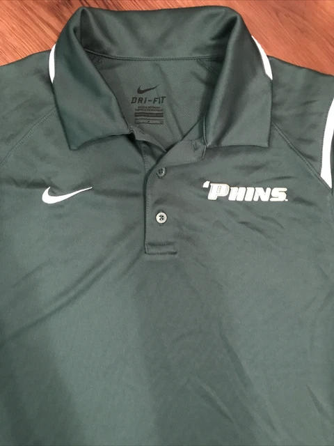 NIKE DRI Men’s Polo Shirt shirtsleeve S lightweight ‘PHINS Green Miami Dolphins