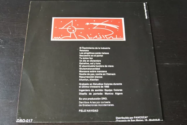 LP navidades radioactivas AVIADOR DRO TNT SEGURIDAD SOCIAL SPAIN 1982 VINILO 2