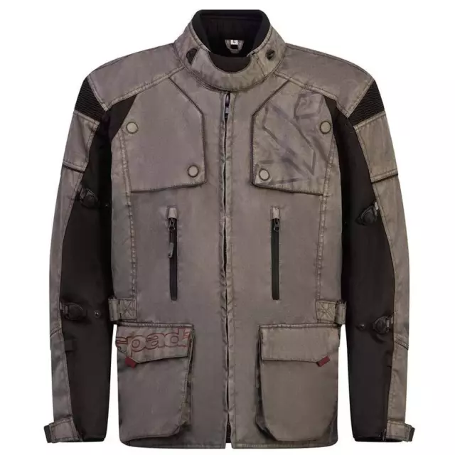 Spada Tucson V3 Ce 3 Layer Waterproof Thermal Motorcycle Touring Jacket Grey