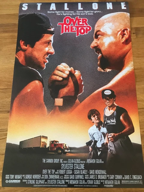 MOVIE POSTER OVER the Top 430mm x 660mm EUR 4,73 - PicClick IT