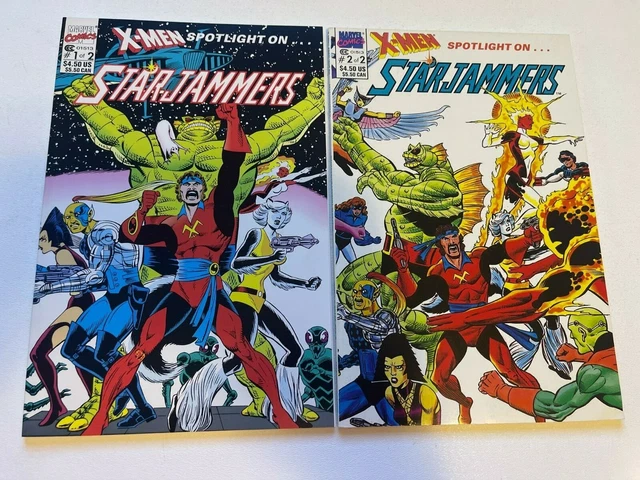 X-Men Spotlight On Star Jammers #1-2 (Marvel/Prestige/1221251) Full Set Of 2