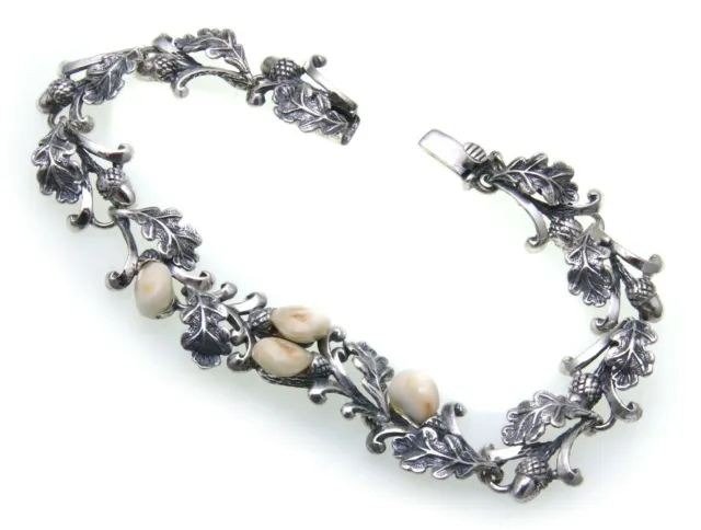 Grandel Pulsera Plata Genuina 925 Joyas de Caza Grandel Grandelarmband