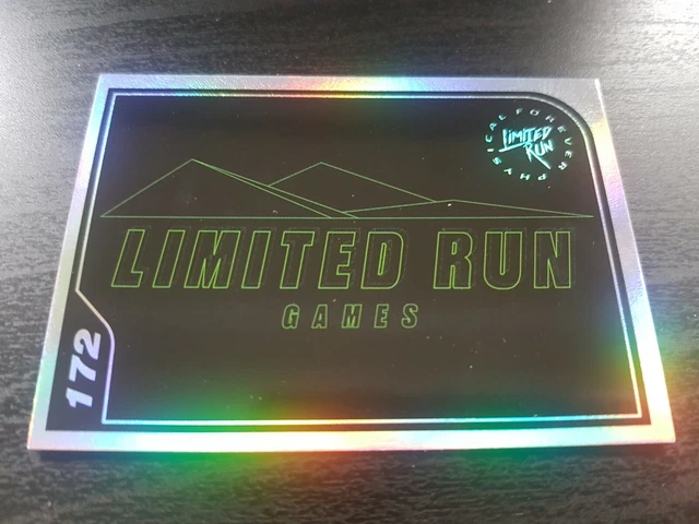 Liste des 1396 cartes Limited Run Cards