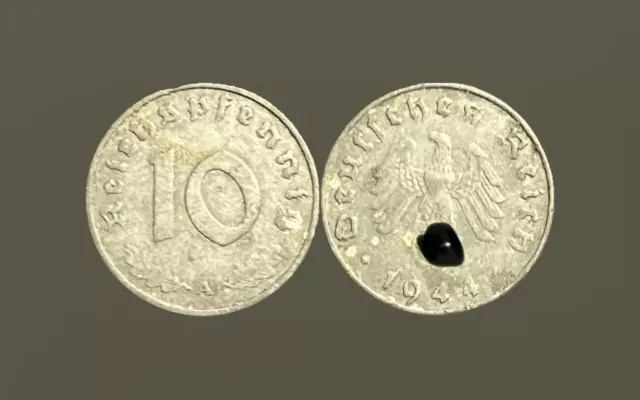 10 Pfennig, Deutschland, 1944 A