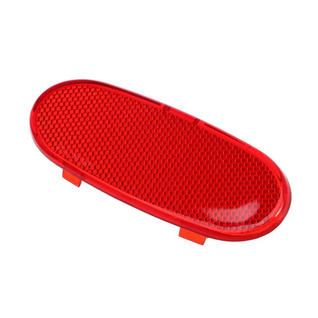 Delantera Puerta Panel Reflector Luz Cubierta 5179299AA Rojo