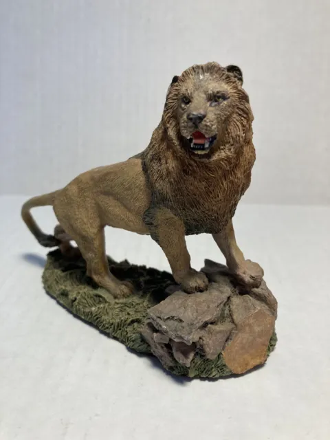 Vintage 1987 Franklin Mint Wildlife Preservation Trust PANTHERA LEO PERSICA Lion