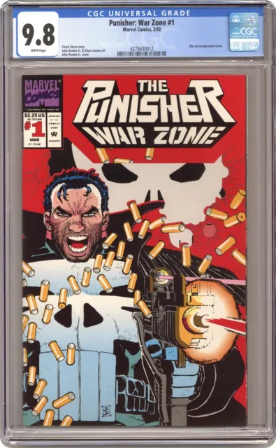 Punisher War Zone #1 CGC 9.8 1992 4278630012