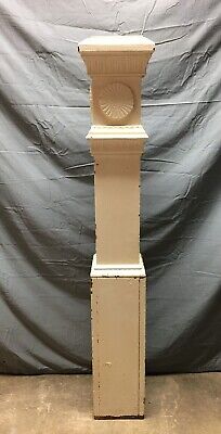 Antique Decorative Shabby Newel Post VTG Chic Mission 8x54 Staircase 663-22B