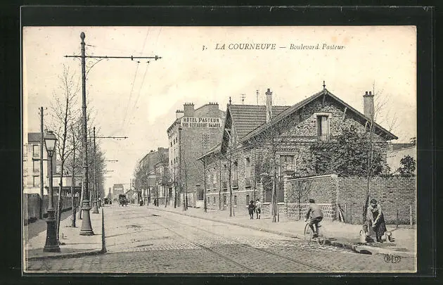 CPA La Courneuve, Boulevard Pasteur