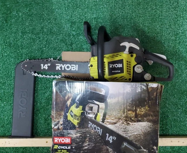 RYOBI RY3714 14 in. 37cc 2Cycle Gas Chainsaw **Untested** READ FOR