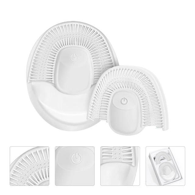 1Pc 360 degrés nettoyeur de dents brosse à dents électrique entièrement automati