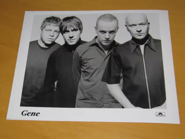 Gene - Original Uk Promo Press Photo (A) - Britpop Blur Elastica