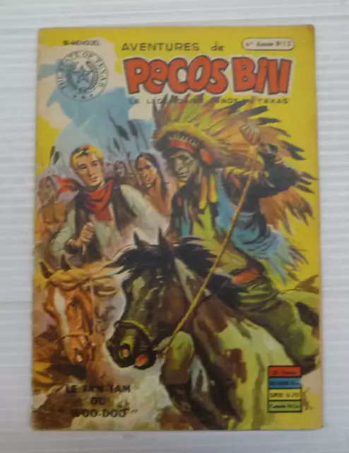 les aventures de pecos bill 6e annee N° 13 ed sage 1955