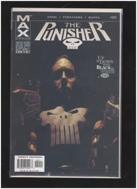 The Punisher #20 Vol. 7 Marvel MAX Comics 2005 MCU