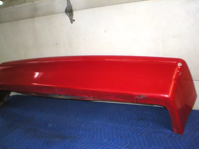 1985-90 Camaro RS IROC Z28 Rear bumper cover skin Ground Effect STYLE OE RED GM